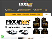 Tablet Screenshot of procarmat.com